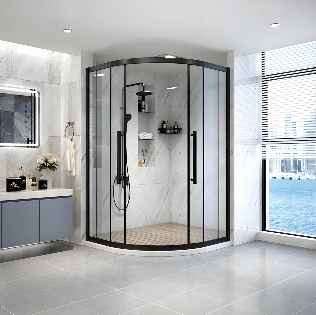 Vetro di sicurezza per l'edilizia Vetro temperato Vetro stratificato Vetro temprato per mobili Porta Finestra Showroom decorativo 4