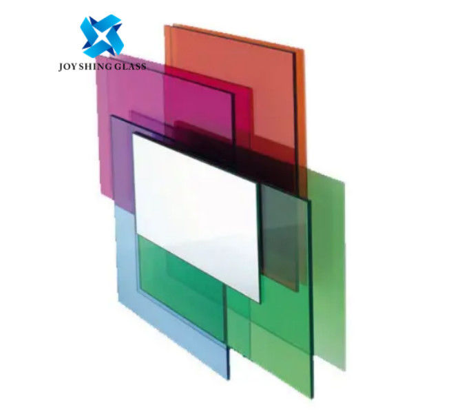 Vetro laminato colorato riflettente d'isolamento per le Camere/negozi