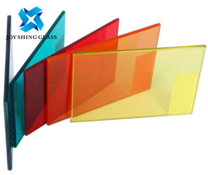Vetro laminato colorato 0,76 mm Oceano blu PVB Vetro laminato di sicurezza