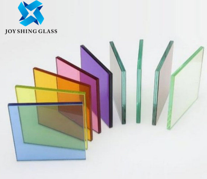 Vetro laminato colorato a doppio vetro 6,38 mm 8,38 mm gradiente traslucido