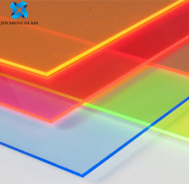 Pannelli di vetro decorativi della finestra verde blu rossa 4mm di rosa di Art Colored Laminated Glass 3mm