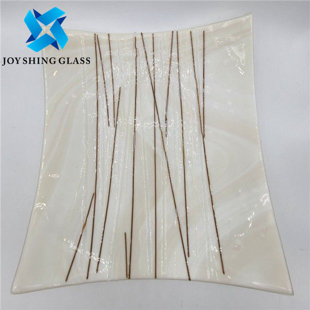 Art Glass Shape Customized temperato variopinto magico per la porta/finestra