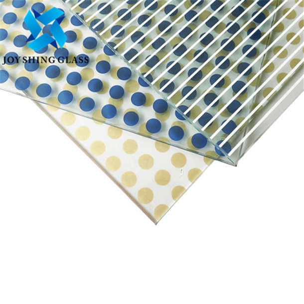 La matrice per serigrafia ha stampato il vetro di modello ceramico 12mm della fritta di vetro 4mm 5mm 6mm 8mm 10mm