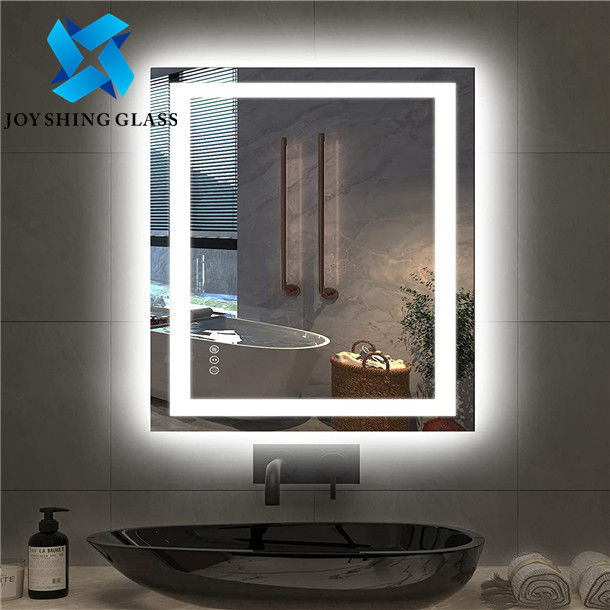 Specchio di vanità integrale decorativo libero di rame dello specchio LED del LED
