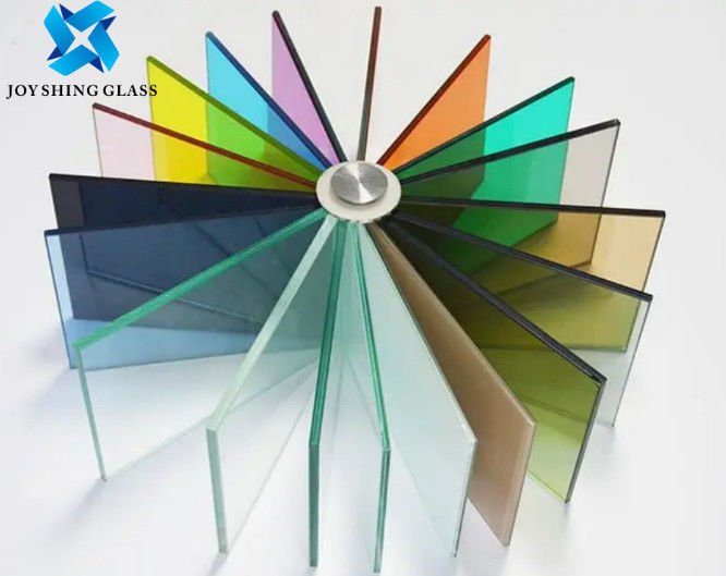 3mm-12mm hanno colorato gli strati di vetro temperati Silkscreen il vetro stampato