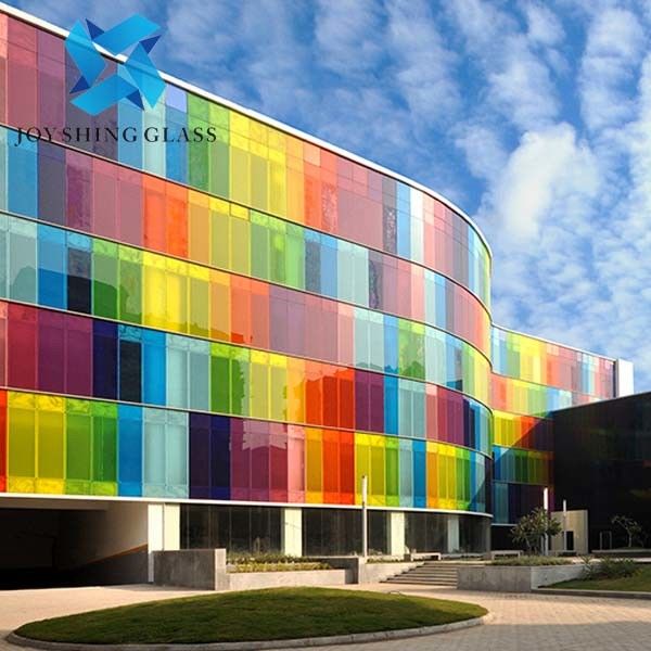 Vetro laminato da costruzione colorato, vetro laminato riflettente colorato