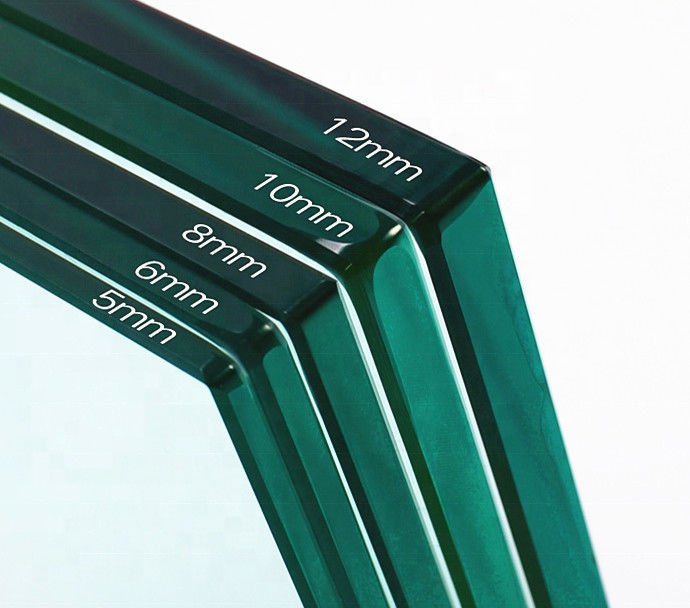 la dimensione di vetro temperata spessa 19mm di colore di 10mm 12mm 15mm ha personalizzato