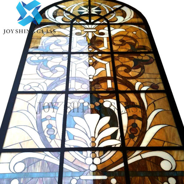 Il ODM dell'OEM disponibile colorato del campione del vetro macchiato della chiesa ha personalizzato