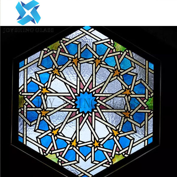 Il doppio solido di Tiffany Art Church Stained Glass 3mm-22mm ha lustrato il vetro di finestra per la parete