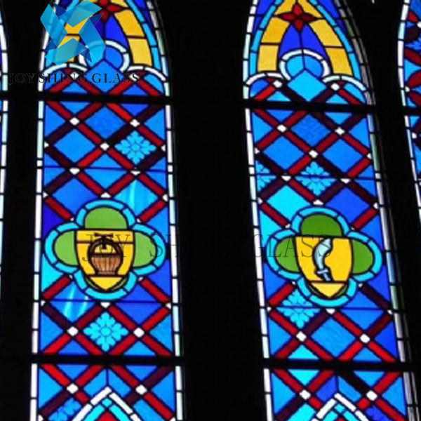 L'anti vetro macchiato UV della chiesa ha personalizzato il colore di forma di spessore di dimensione