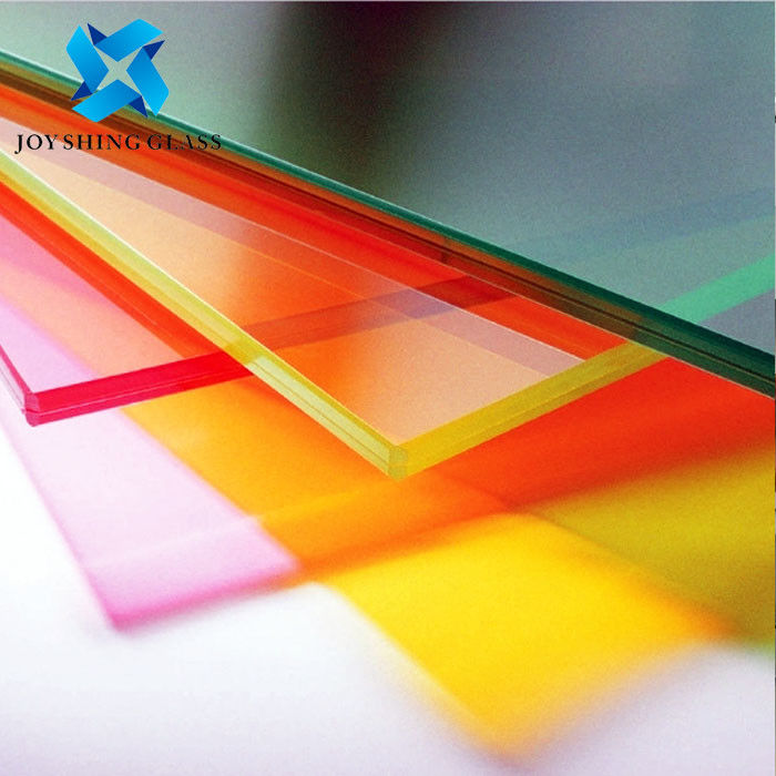 Vetro laminato colorato 5+5mm vetro laminato decorativo PVB interlayer