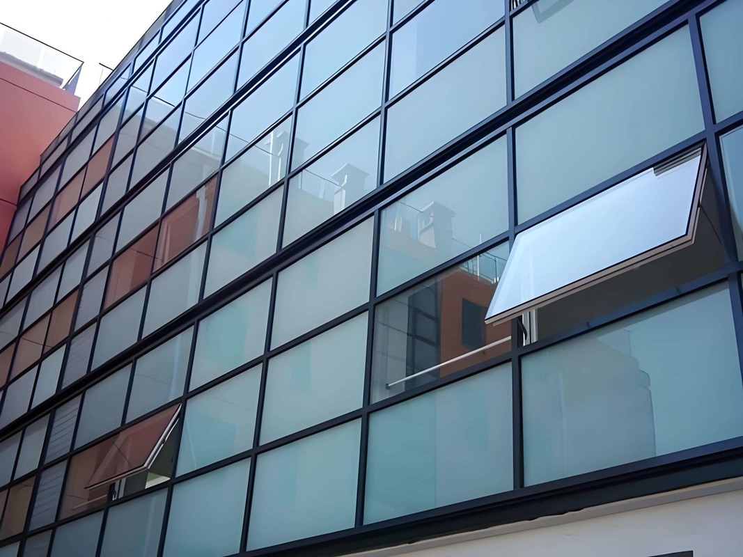 Vetro laminato di sicurezza industriale per architettura, facciata continua, balconi, ringhiere, hotel, supermercati, hall, decorazione ospedaliera