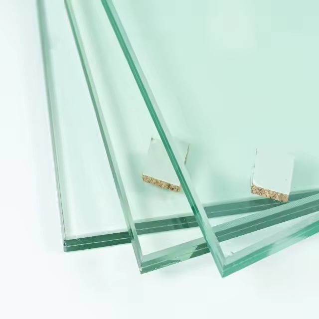 Scelta architettonica vetro stratificato a basso riflesso ultra trasparente per vetrine di lusso