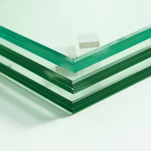 Scelta architettonica vetro stratificato a basso riflesso ultra trasparente per vetrine di lusso