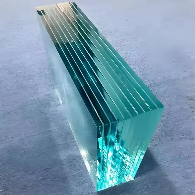 Scelta architettonica vetro stratificato a basso riflesso ultra trasparente per vetrine di lusso