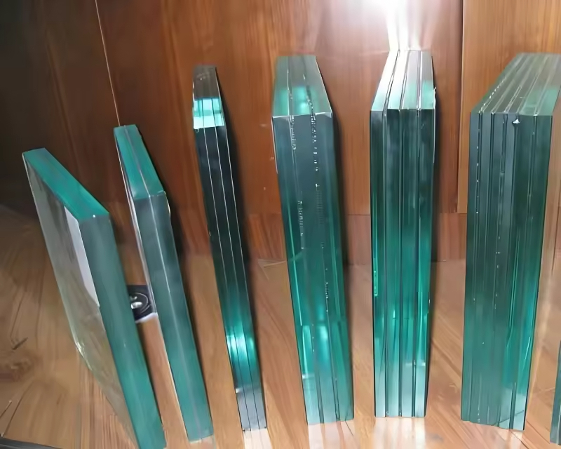 Scelta architettonica vetro stratificato a basso riflesso ultra trasparente per vetrine di lusso