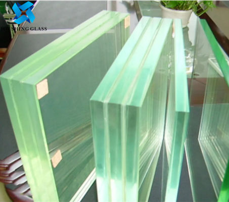 Fogli di vetro laminato a doppio vetro di 30 mm vetro temperato per ringhiera