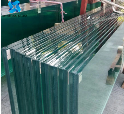 Gli strati di vetro laminati di costruzione hanno personalizzato la costruzione di vetro temperata ultra chiara