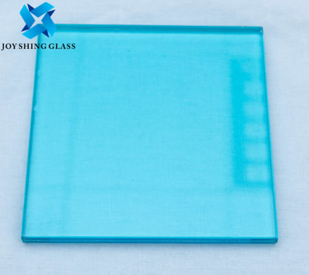 Vetro laminato colorato 0,76 mm Oceano blu PVB Vetro laminato di sicurezza