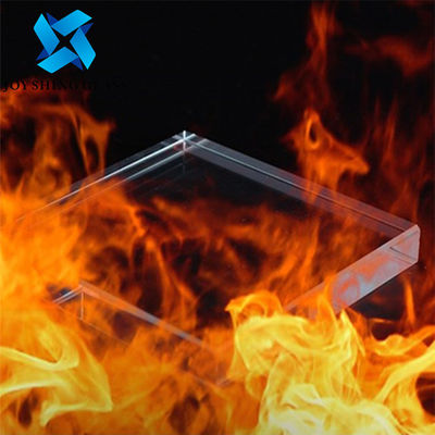 Il borosilicato rende incombustibile ha temperato gli strati di vetro per la costruzione/mobilia
