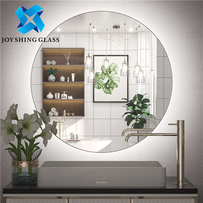 Specchio circolare impermeabile del bagno del LED intorno alla dimensione su misura illuminata