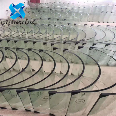 Il chiaro vetro temperato curvo di grande misura ha isolato Bent Safety Toughened Glass