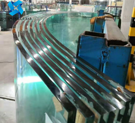 Vetro curvo temperato, vetro temperato di piegamento per costruzione