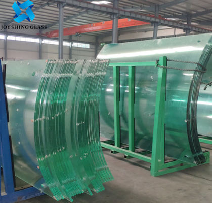 JOYSHING Bent Safety Toughened Glass, vetro temperato curvo per la balaustra