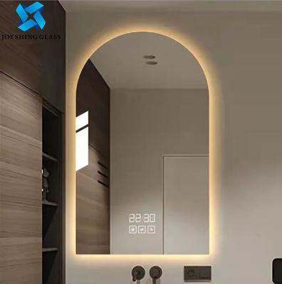 Personalizzazione dello specchio a tutta altezza della nebbia dello specchio retroilluminato del bagno del LED anti