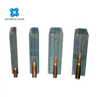 Vetro speciale sicuro 10mm-600mm Vetro stratificato antiproiettile per bancone bancario