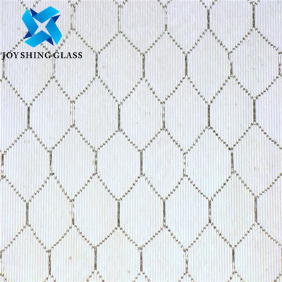 Protezione UV insonorizzata di Mesh Laminated Float Glass 1mm-19mm del metallo
