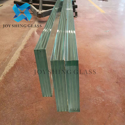 PVB ha laminato doppi vetri bianco latteo degli occhiali di protezione il chiaro 0.76mm temperato