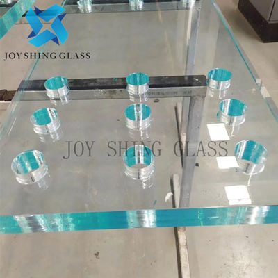 Il ferro basso di PVB SGP EVA Ultra Clear Laminated Glass ha laminato di vetro