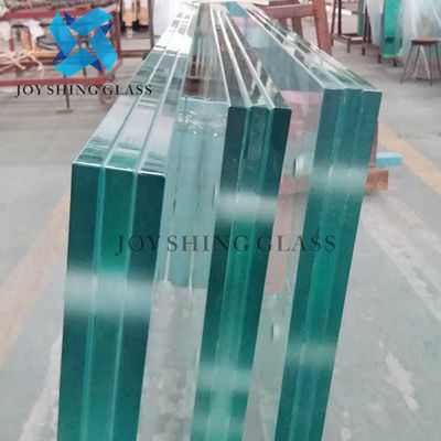 La sicurezza di vetro laminata ultra chiara di SGP 6.76mm-100mm ha laminato gli strati di vetro