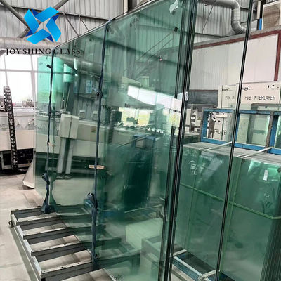 Fogli di vetro stratificato ultra trasparente 1830*2440mm vetro stratificato di sicurezza PVB