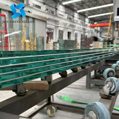 Vetro stratificato a strati intermedie SGP ultra trasparenti per ponti di vetro