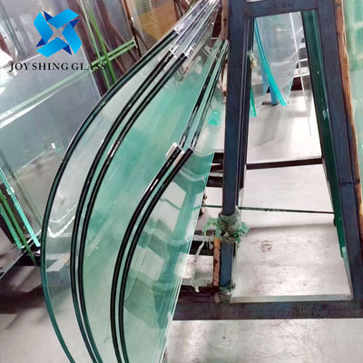 Vetro laminato temperato a bassa curvatura di ferro per ascensore