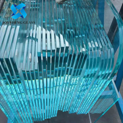 Vetro temperato ultra-chiaro da 19 mm, vetro temperato da ferro a basso tenore da 3/4 pollici
