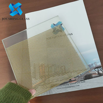Vetro laminato decorativo 8+8 Vetro laminato EVA Interlayer