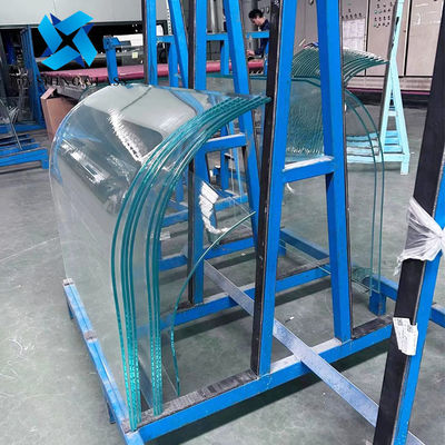 Barricate di vetro rinforzate per scale di 10 mm ultra trasparenti