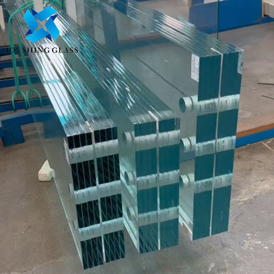 Righe di vetro laminato temperato per pareti a cortina