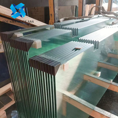 Porta in vetro temperato senza cornice trasparente a 10 mm personalizzata